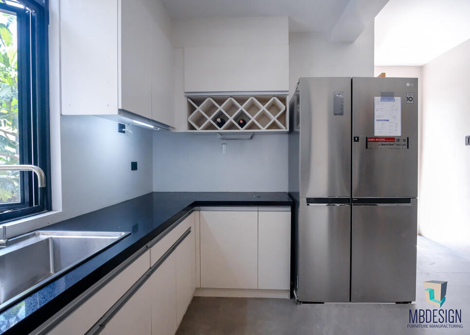 Kitchen Modular with Wine Shelves- Marikina City